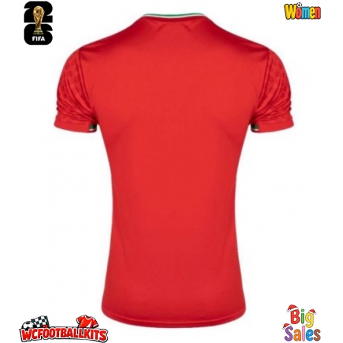 Iran Replica Away Stadium Shirt for Women World Cup 2026 Short Sleeve